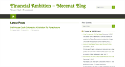 Desktop Screenshot of ambition-mecenat.org